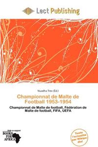 Championnat de Malte de Football 1953-1954