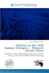 Athletics at the 1980 Summer Olympics - Women's Javelin Throw