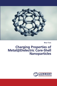 Charging Properties of Metal@Dielectric Core-Shell Nanoparticles