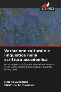 Variazione culturale e linguistica nella scrittura accademica