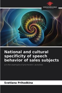 National and cultural specificity of speech behavior of sales subjects