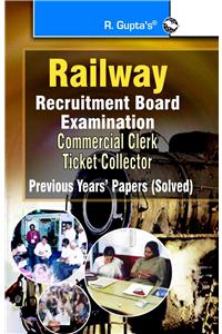 RRB-Commercial Clerk, Ticket Collector Exam Previous Papers (Solved)