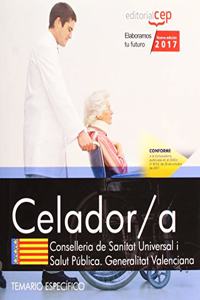 Celador/a. Conselleria de Sanitat Universal i Salut Publica. Generalitat Valenciana. Temario Especifico