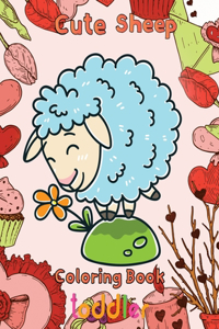 Cute Sheep Coloring Book Toddler
