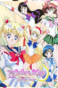 Sailor Moon coloring book
