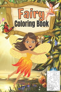 Fairy Coloring Book