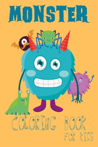 Monster Coloring Book for Kids