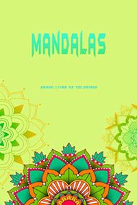 Mandalas grand livre de coloriage