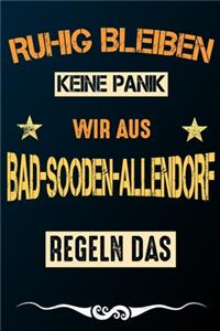 Ruhig bleiben keine Panik wir aus BAD-SOODEN-ALLENDORF