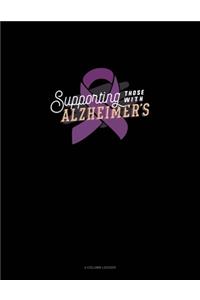 Supporting Those With Alzheimers