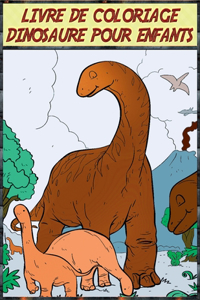 Livre de Coloriage Dinosaure pour Enfants