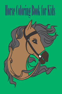 horse coloring book for kids