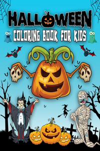 Halloween Coloring Book For Kids