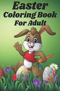 Easter coloring Book For Adult
