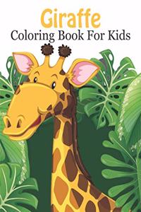 Giraffe Coloring Book For Kids