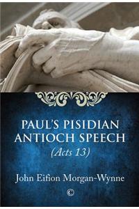 Paul's Pisidian Antioch Speech