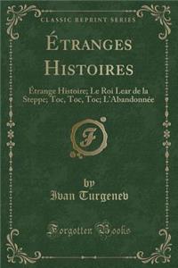 Étranges Histoires