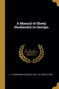 Manual of Sheep Husbandry in Georgia