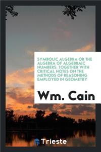 Symbolic Algebra