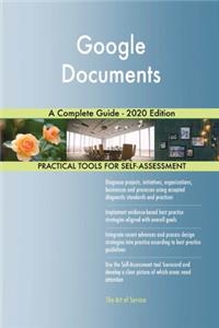 Google Documents A Complete Guide - 2020 Edition