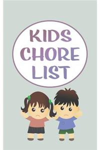 Kids Chore List