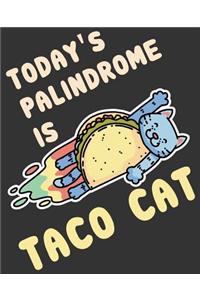 Today's Palindrome Is Taco Cat