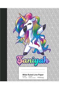 Wide Ruled Line Paper