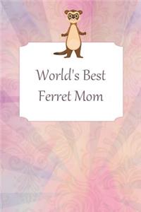 Thick Journal - Notebook (120 Pages) - Ferret Mom, Ferret Gifts