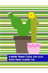 Academic Planner Cactus 2019-2020