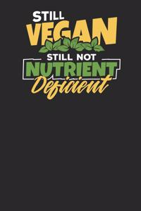 Still Vegan Still not Nutrient Deficient