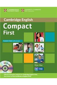 Compact First Student's Book with Answers [With CDROM]