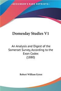 Domesday Studies V1