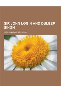 Sir John Login and Duleep Singh