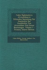 Codex Diplomaticvs Alvenslebianvs