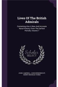 Lives of the British Admirals