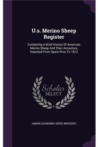 U.s. Merino Sheep Register