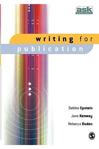 Writing for Publication