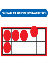 Ten Frames and Counters Math Manipulative