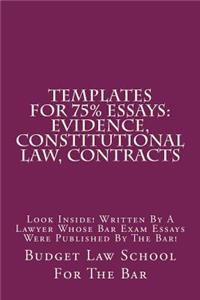 Templates For 75% Essays