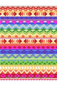 Bright Tribal Pattern 2016 Monthly Planner