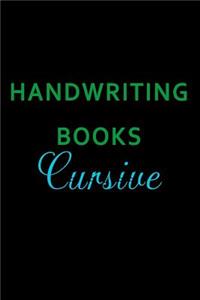 Handwriting Books Cursive