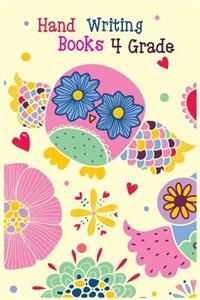 Hand Writing Books 4 Grade