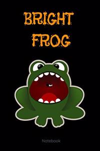 Bright Frog Composition Notebook