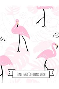 Flamingo Coloring Book