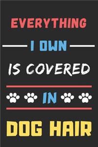 Everything I Own is Covered In Dog Hair