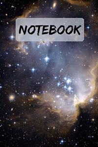 Notebook - Awesome space Background Notepad / Journal / Diary