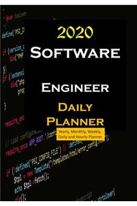 Software Engineer 2020 Daily Planner