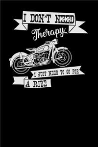 I don't need therapy just need a ride