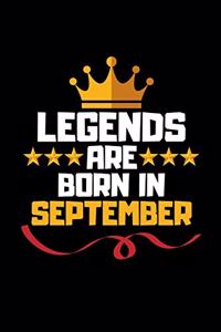 Legends Are Born In September