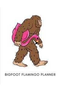 Bigfoot Flamingo Planner